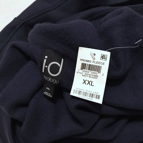 Ideology NWT Navy Pullover Hoodie Sweatshirt Men XXL - Picture 7 of 9